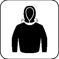 Capucha ajustable y desmontable